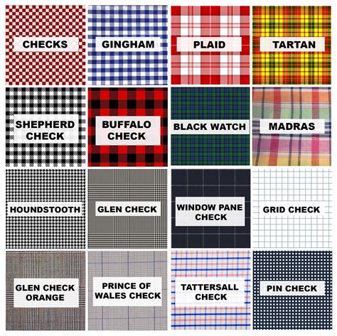 what style normally uses plaid